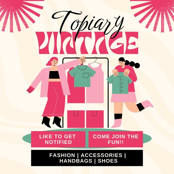 -๐@topiary vintage is live๐ - Picture 1 of 7